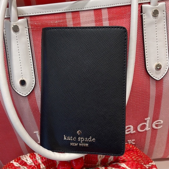 Kate Spade Madison Leather Passport Holder, Crush Proof, Black
NWT - Picture 7 of 16